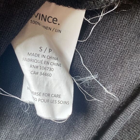 Vince. Linen sweater. S/P. - Picture 3 of 4